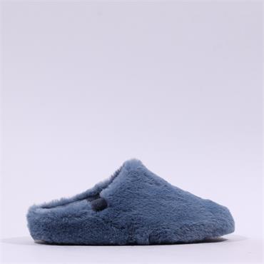 &OtherStep Fluffy Mule Slipper - Jeans